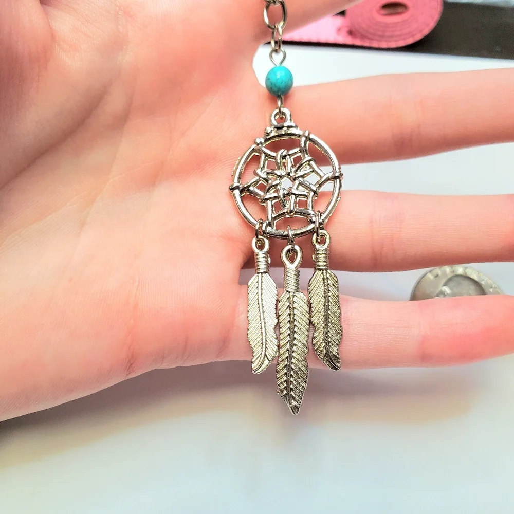 Dream catcher keychain